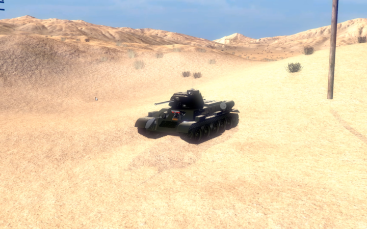 Tank VR simulation