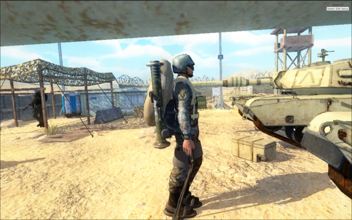 Military VR showcase